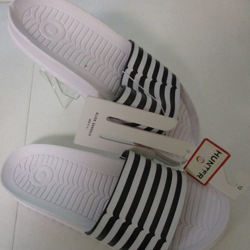 Hunter Target Stripe Sandals Men's 12 13 - Picture 2 of 6